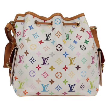 LOUIS VUITTON Monogram Multicolor Petit Noe Shoulder Bag M42229 Auth 130467V - 0
