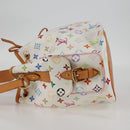 LOUIS VUITTON Monogram Multicolor Petit Noe Shoulder Bag M42229 Auth 130467V-3