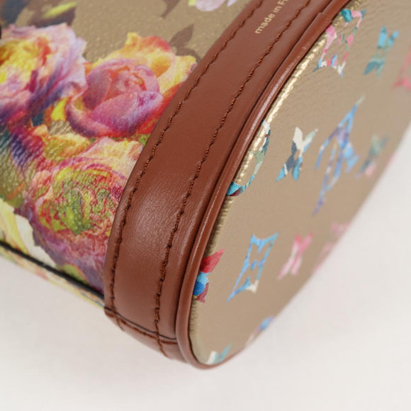LOUIS VUITTON LV Garden Nano Bucket Shoulder Bag Beige M81724 LV Auth 130468SM