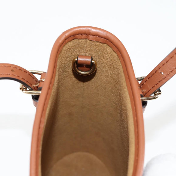 LOUIS VUITTON LV Garden Nano Bucket Shoulder Bag Beige M81724 LV Auth 130468SM