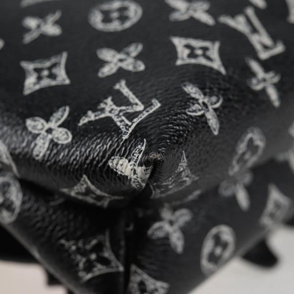 LOUIS VUITTON Catgram Cat Pochette Shoulder Bag Black M52935 LV Auth 130472A