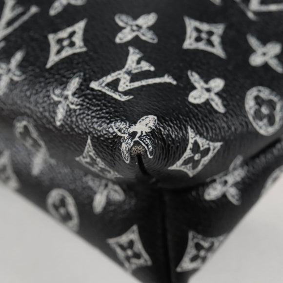 LOUIS VUITTON Catgram Cat Pochette Shoulder Bag Black M52935 LV Auth 130472A