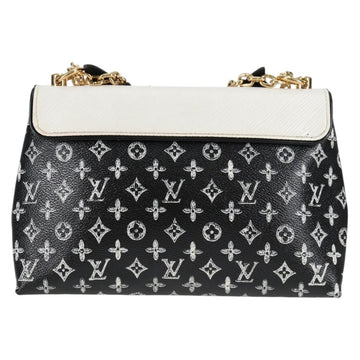 LOUIS VUITTON Catgram Cat Pochette Shoulder Bag Black M52935 LV Auth 130472A - 0