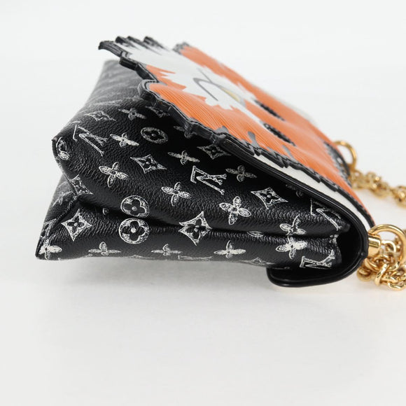 LOUIS VUITTON Catgram Cat Pochette Shoulder Bag Black M52935 LV Auth 130472A