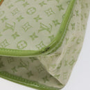 LOUIS VUITTON Monogram Mini Sac Catline Bag Almond Green M92931 LV Auth 130478V-9