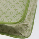 LOUIS VUITTON Monogram Mini Sac Catline Bag Almond Green M92931 LV Auth 130478V-16