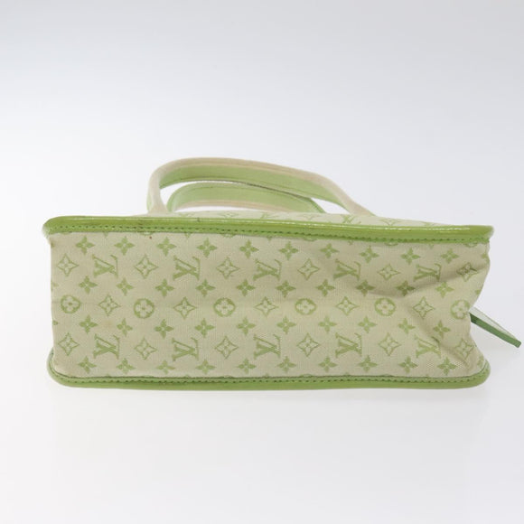 LOUIS VUITTON Monogram Mini Sac Catline Bag Almond Green M92931 LV Auth 130478V