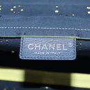 CHANEL Chain Shoulder Bag Leather 2way Yellow CC Auth 130486SM-24