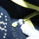 CHANEL Chain Shoulder Bag Leather 2way Yellow CC Auth 130486M-10