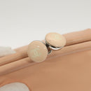 CHANEL Chain Shoulder Bag Lamb Skin Pink Silver CC Auth 130492-10