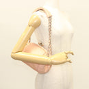 CHANEL Chain Shoulder Bag Lamb Skin Pink Silver CC Auth 130492-20