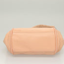 CHANEL Chain Shoulder Bag Lamb Skin Pink Silver CC Auth 130492-5