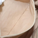 CHANEL Camelia Tote Bag Lamb Skin Beige Gold CC Auth 130498-19