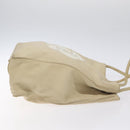 CHANEL Camelia Tote Bag Lamb Skin Beige Gold CC Auth 130498-4