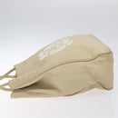 CHANEL Camelia Tote Bag Lamb Skin Beige Gold CC Auth 130498-5