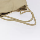 CHANEL Camelia Tote Bag Lamb Skin Beige Gold CC Auth 130498-7