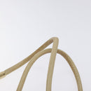 CHANEL Camelia Tote Bag Lamb Skin Beige Gold CC Auth 130498-8