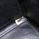 CHANEL Matelasse Chain Hand Bag Raffia Orange Gold CC Auth 130503-12