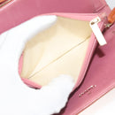 CHANEL Clutch Bag Enamel Pink Gold CC Auth 130506-17