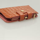 CHANEL Clutch Bag Enamel Pink Gold CC Auth 130506-6
