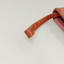 CHANEL Clutch Bag Enamel Pink Gold CC Auth 130506-7