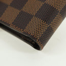LOUIS VUITTON Damier Ebene Portefeuille Marco Bifold Wallet N61675 Auth 130510-11