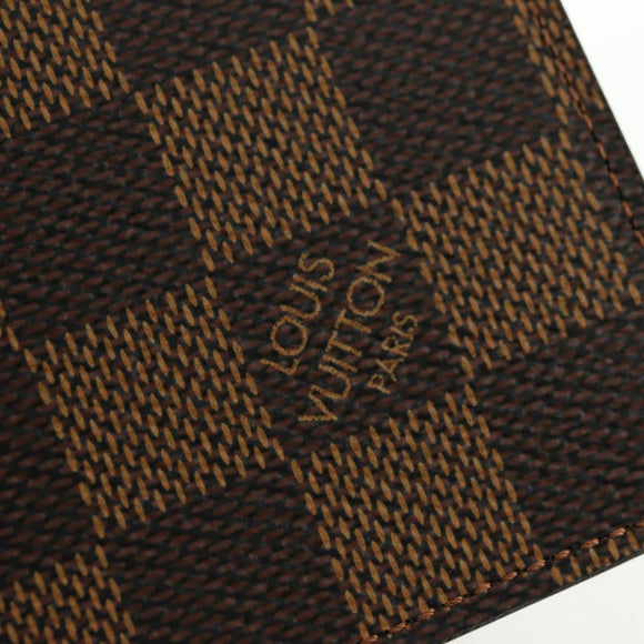 LOUIS VUITTON Damier Ebene Portefeuille Marco Bifold Wallet N61675 Auth 130510