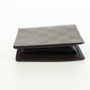 LOUIS VUITTON Damier Ebene Portefeuille Marco Bifold Wallet N61675 Auth 130510-4