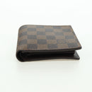 LOUIS VUITTON Damier Ebene Portefeuille Marco Bifold Wallet N61675 Auth 130510-7