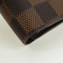LOUIS VUITTON Damier Ebene Portefeuille Marco Bifold Wallet N61675 Auth 130510-8