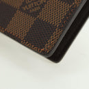 LOUIS VUITTON Damier Ebene Portefeuille Marco Bifold Wallet N61675 Auth 130510-9