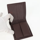 LOUIS VUITTON Damier Ebene Portefeuille Marco Bifold Wallet N61675 Auth 130510V-8