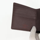 LOUIS VUITTON Damier Ebene Portefeuille Marco Bifold Wallet N61675 Auth 130510V-17