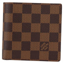LOUIS VUITTON Damier Ebene Portefeuille Marco Bifold Wallet N61675 Auth 130510V-13