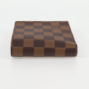 LOUIS VUITTON Damier Ebene Portefeuille Marco Bifold Wallet N61675 Auth 130510V-4