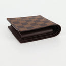 LOUIS VUITTON Damier Ebene Portefeuille Marco Bifold Wallet N61675 Auth 130510V-5