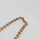 FENDI Chain Shoulder Wallet Leather Green Gold Auth 130512M-14