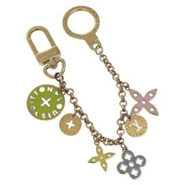 LOUIS VUITTON Porte Cles Chainne Looping Charm Gold M66474 LV Auth 130526