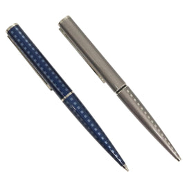 LOUIS VUITTON Jetligne Pen metal Blue LV Auth 130528