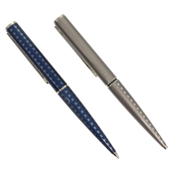 LOUIS VUITTON Jetligne Pen metal Blue LV Auth 130528