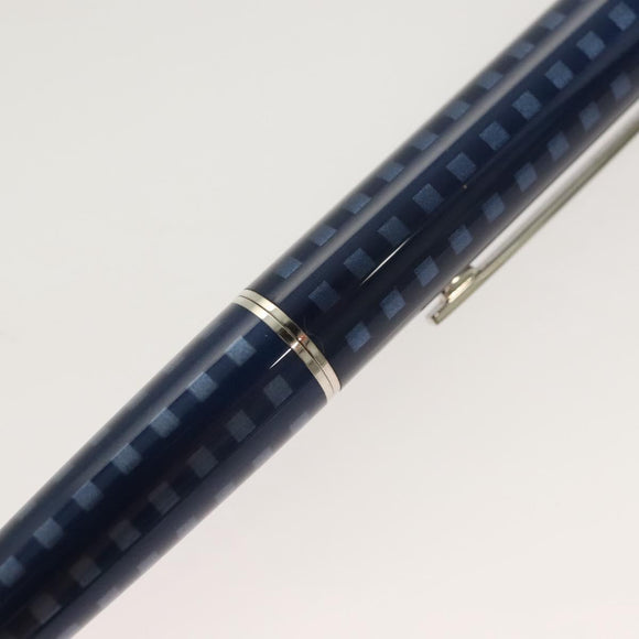 LOUIS VUITTON Jetligne Pen metal Blue LV Auth 130528