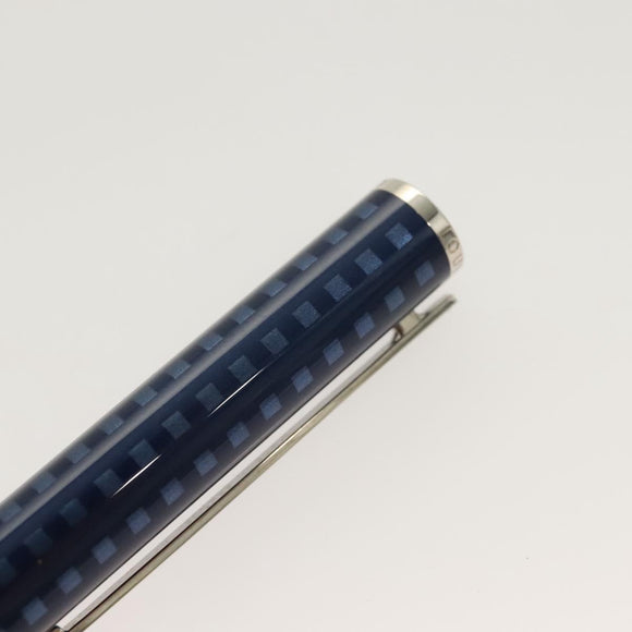 LOUIS VUITTON Jetligne Pen metal Blue LV Auth 130528