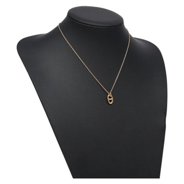 HERMES Chaine d'Ancreu Flandre Necklace 18K Gold 750 Gold Auth 130529M
