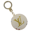 LOUIS VUITTON Monogram Multicolor Astropill Charm White M51911 LV Auth 130531-1