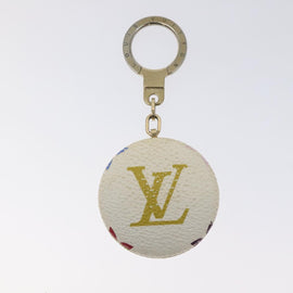 LOUIS VUITTON Monogram Multicolor Astropill Charm White M51911 LV Auth 130531 - 0