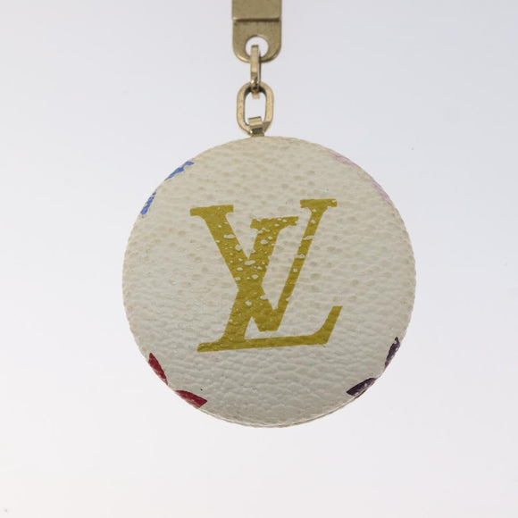 LOUIS VUITTON Monogram Multicolor Astropill Charm White M51911 LV Auth 130531