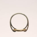 HERMES Shane Duncle Ring Ag925 Size 49 Silver Gold Auth 130538M-6