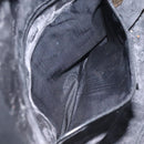 GUCCI Bamboo Hand Bag Leather Black Gold 001 1638 3754 Auth 130571-11