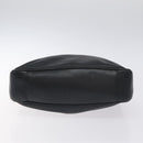 GUCCI Bamboo Hand Bag Leather Black Gold 001 1638 3754 Auth 130571-5