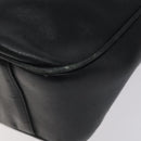 GUCCI Bamboo Hand Bag Leather Black Gold 001 0166 1638 Auth 130572-8